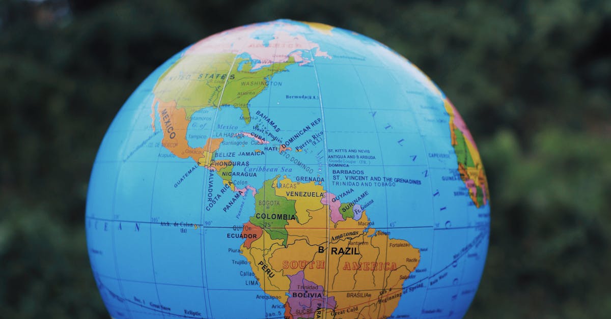 Crop anonymous person reaching out hand and showing Earth globe against green plants in daytime
